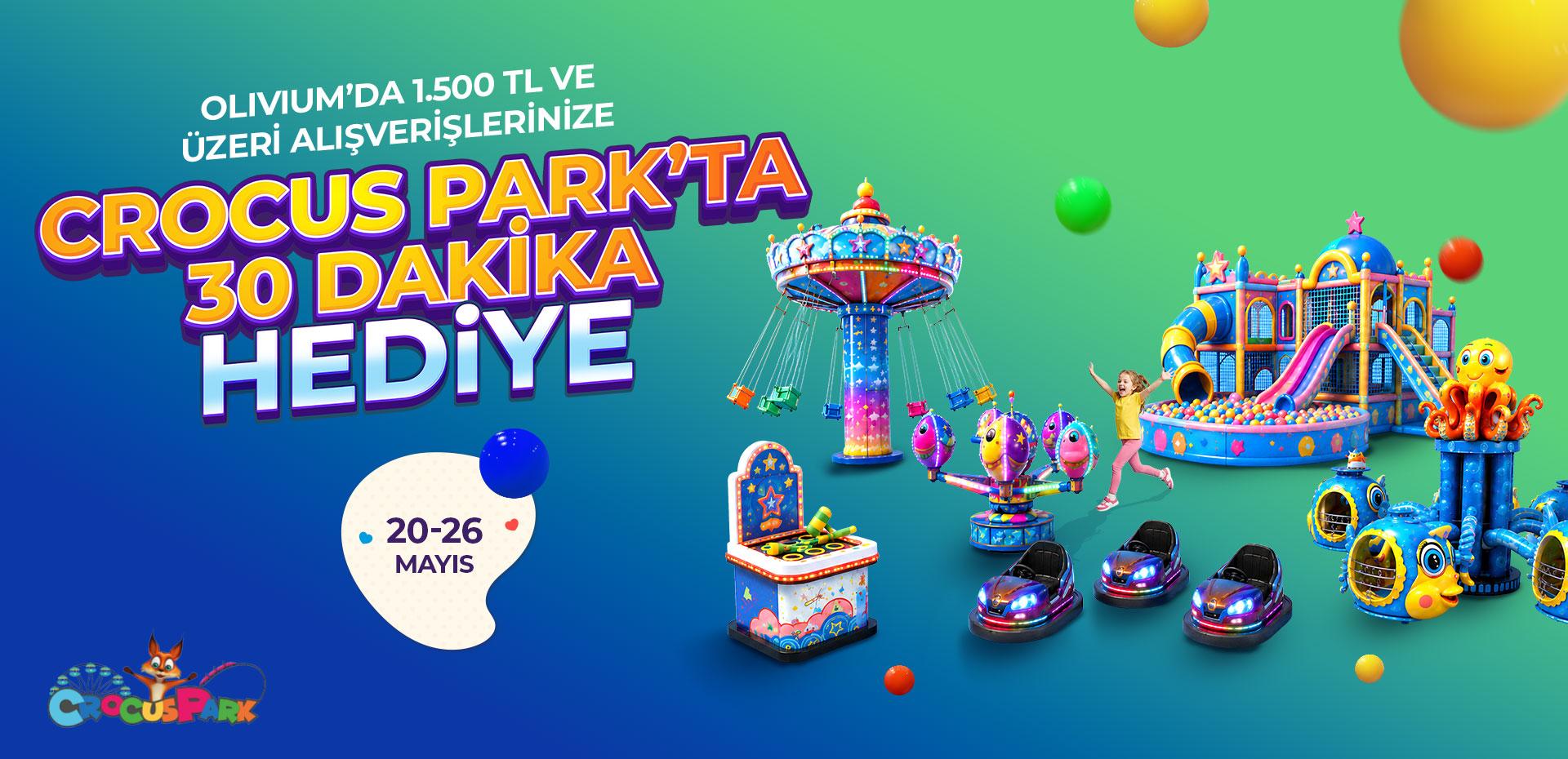 Crocus Park'ta Hediye